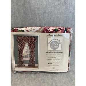 Balloon Window Valance VTG  Rendezvous Floral‎ Window Treatment Cottagecore